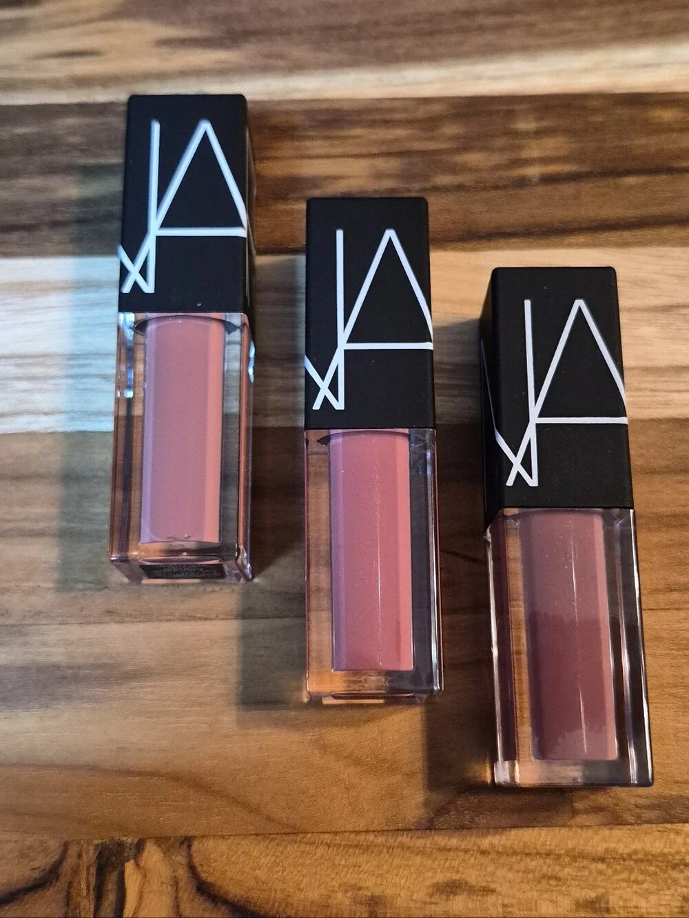 3-Piece Nars Narsissist Velvet Lip Glide Nude Hues, 0.12oz x3 (TS), NWOB